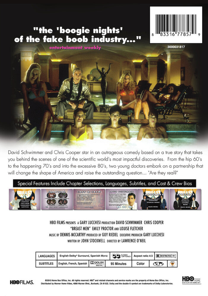 breast men - Back Panel - DVD