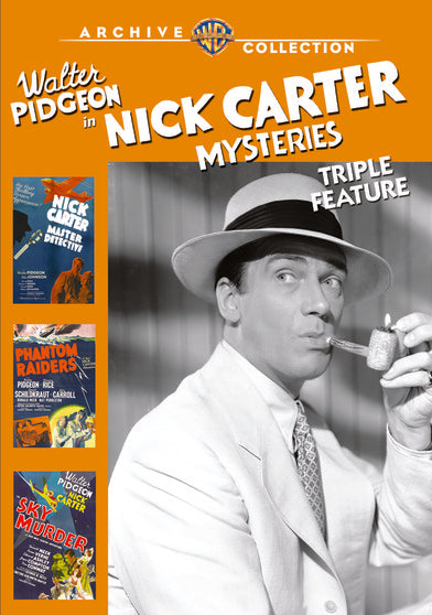 Nick Carter Mysteries Triple Feature - 