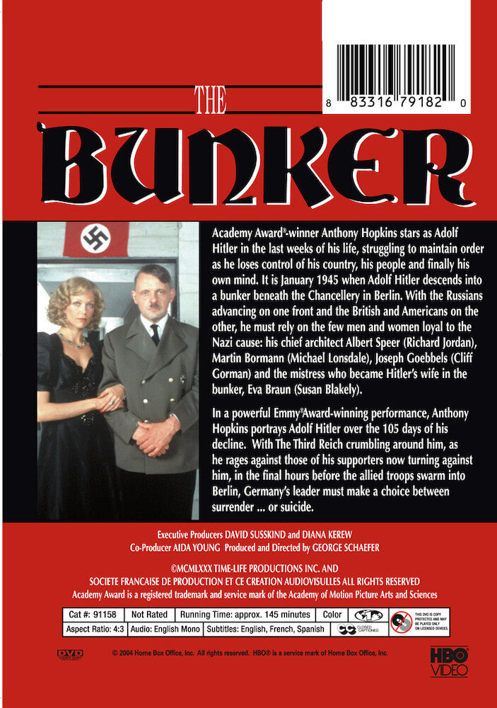 bunker, the - Back Panel - DVD