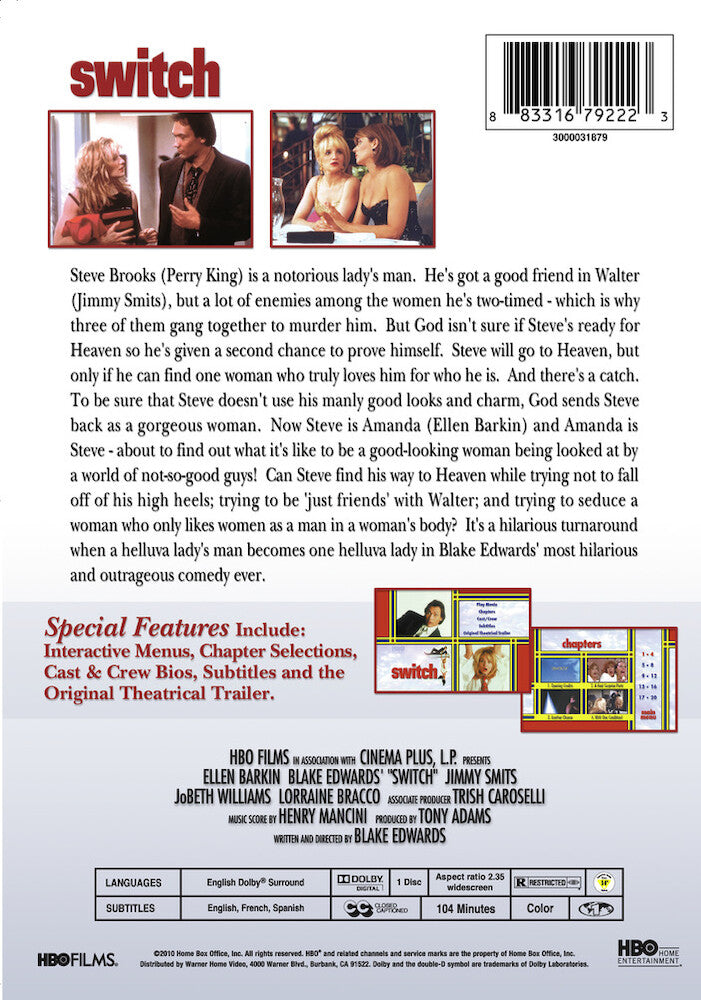 switch - Back Panel - DVD