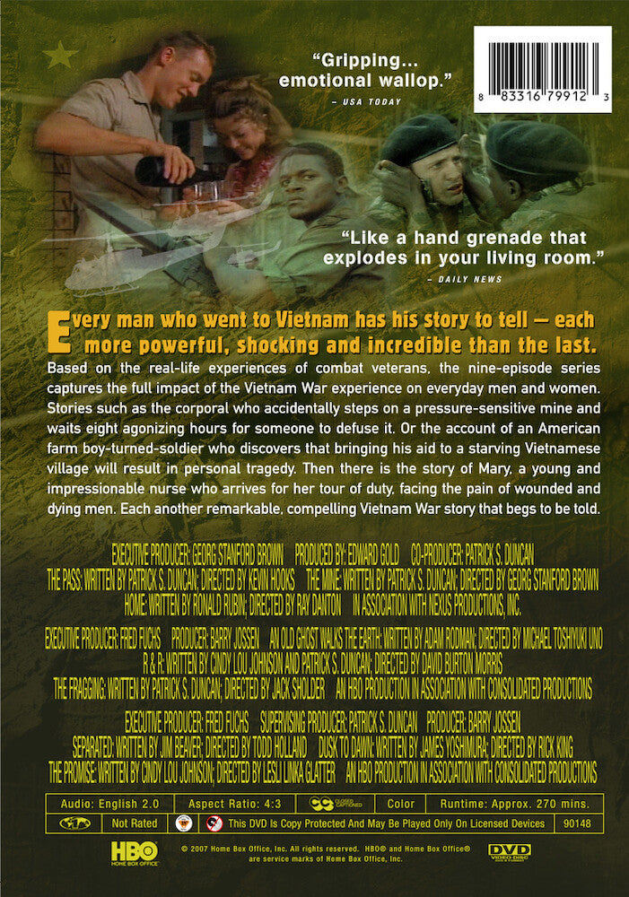 vietnam war story - Back Panel - DVD