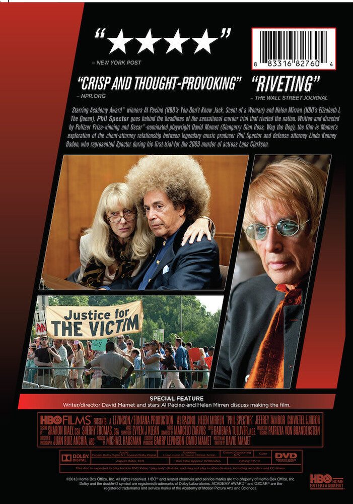 phil spector - Back Panel - DVD