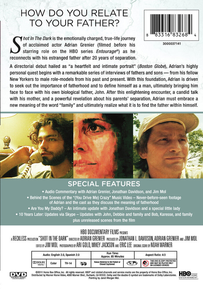 Shot in the Dark - Back Panel - 