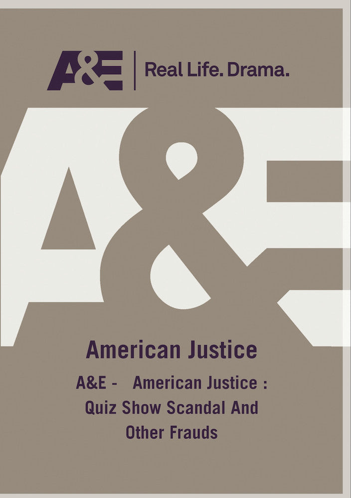 AE - American Justice Quiz Show Scandal And Other Frauds - 
