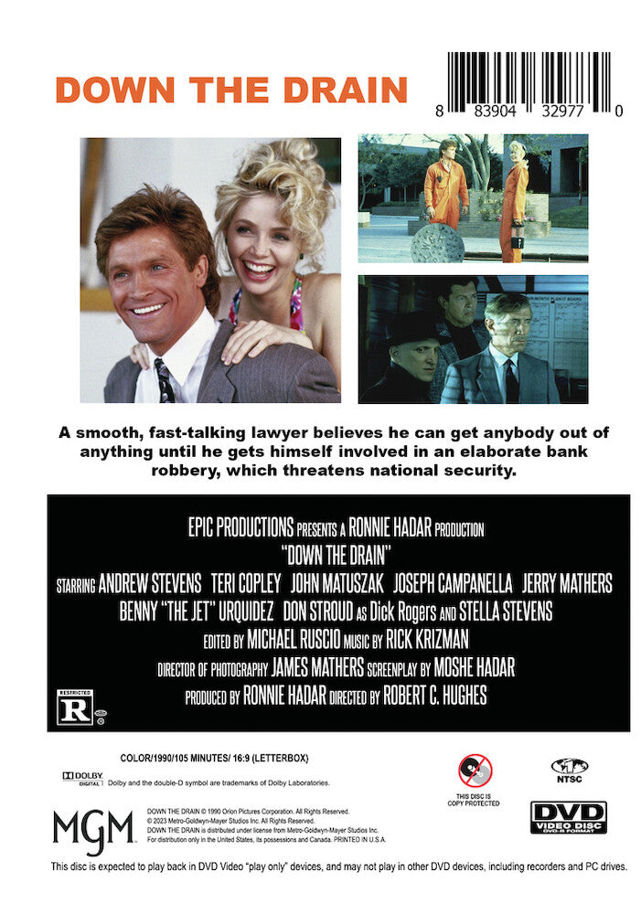 down the drain - Back Panel - DVD