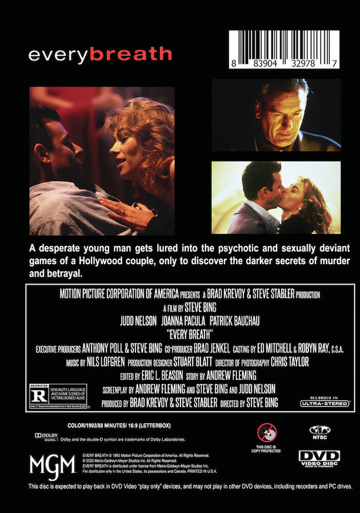 every breath - Back Panel - DVD