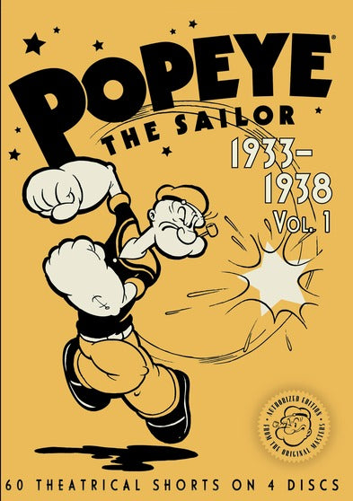 Popeye The Sailor: 1933-1938 Vol. 1 - 