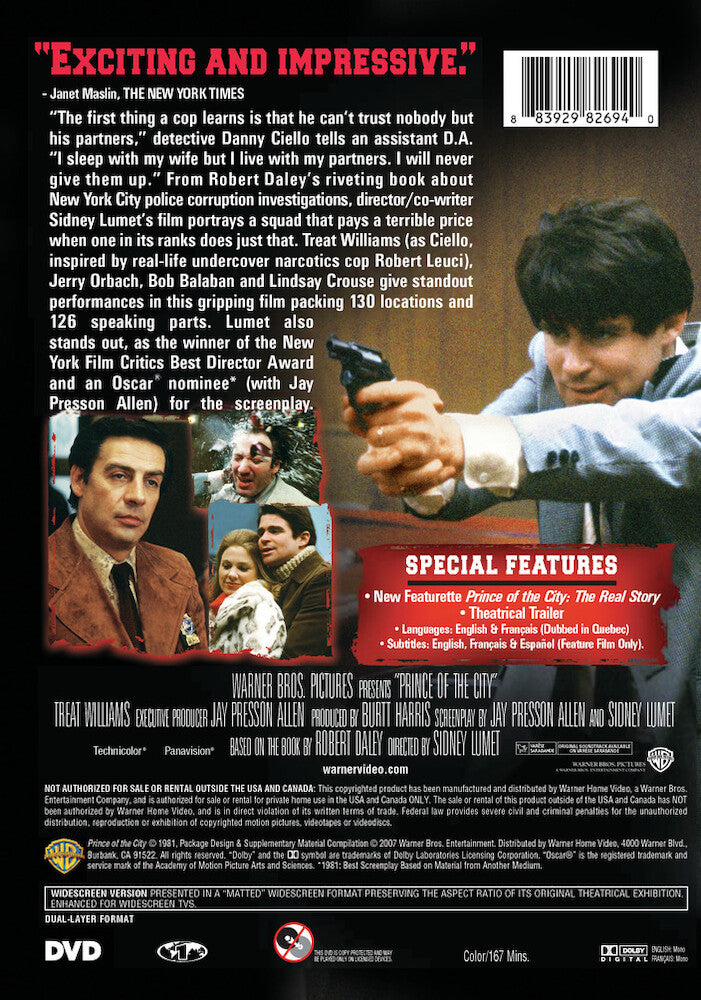 Prince of the City: Special Edition - Back Panel - 