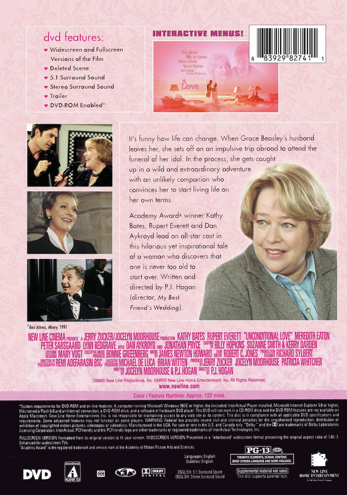 Unconditional Love - Back Panel - 