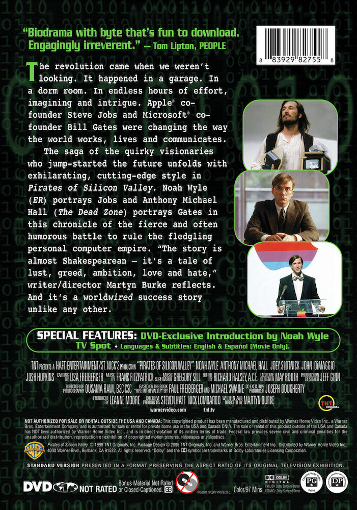 Pirates of Silicon Valley - Back Panel - 