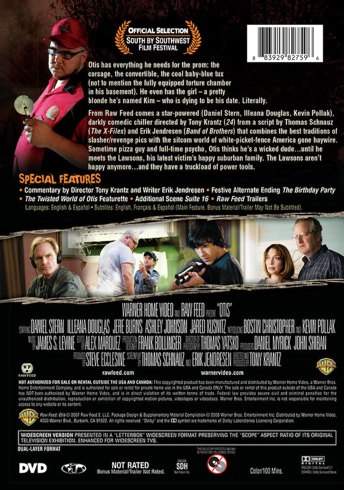 Otis (Raw Feed Series) (Uncut) - Back Panel - 