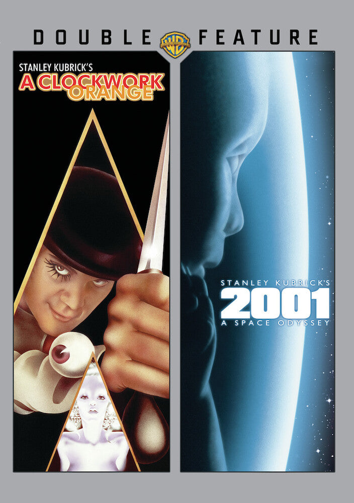 double feature: a clockwork orange / 2001 a space odyssey - DVD