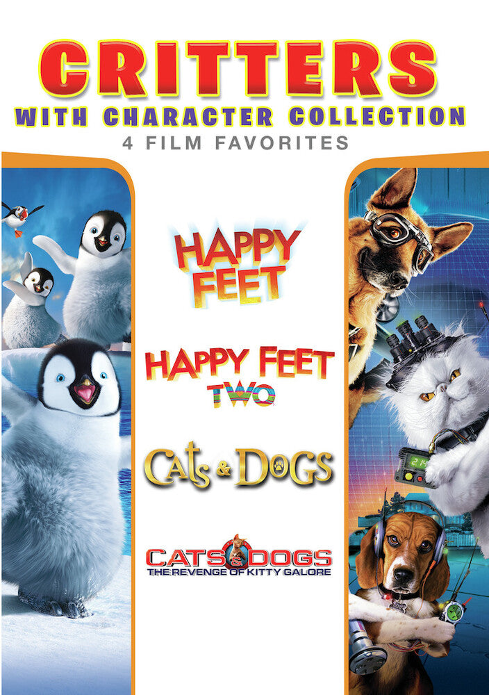 4 film favorites: critters with character collection - DVD