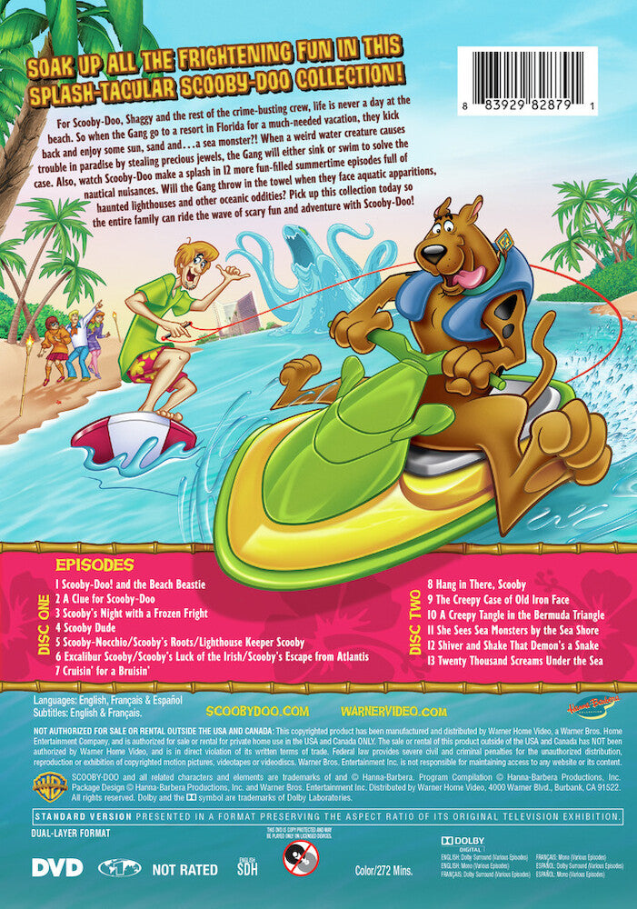 scooby-doo! 13 spooky tales surf's up scooby-doo! - Back Panel - DVD