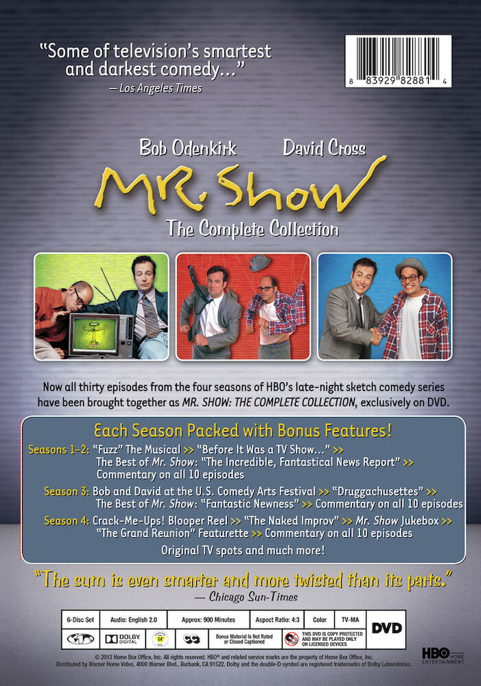 mr. show: the complete collection - Back Panel - DVD