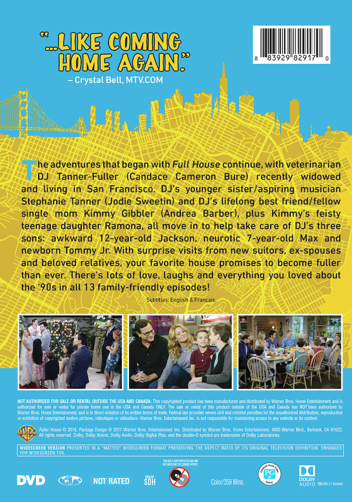 fuller house: the complete first season s1 - Back Panel - DVD