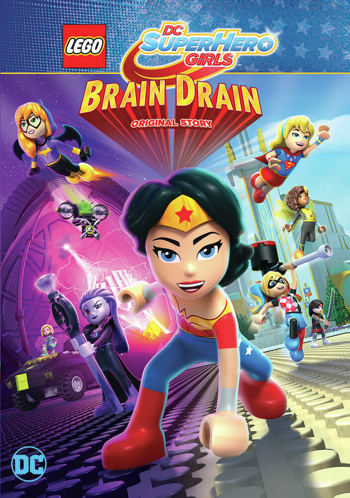 lego dc super hero girls: brain drain - DVD