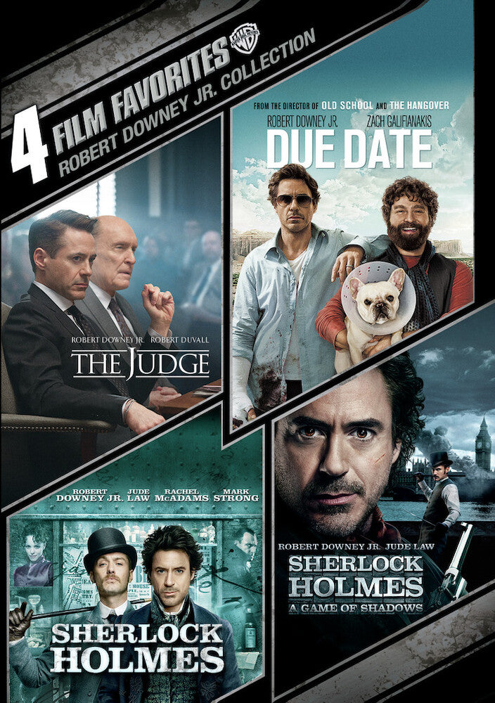 4 film favorites: robert downey jr - DVD