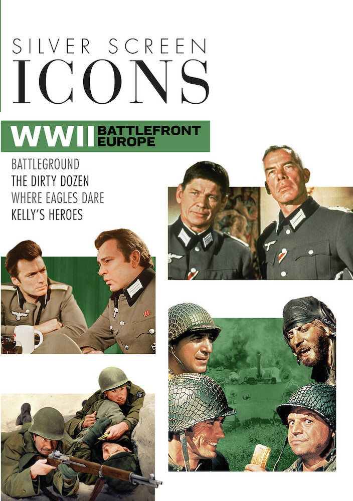 silver screen icons: world war ii-battlefront europe - DVD