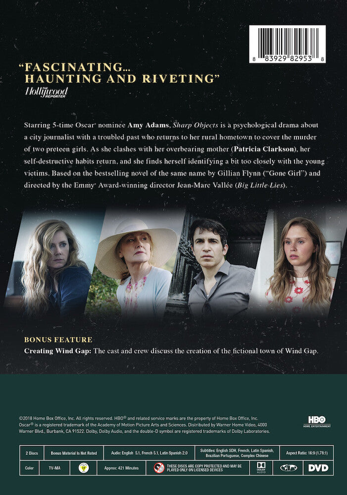 sharp objects - Back Panel - DVD