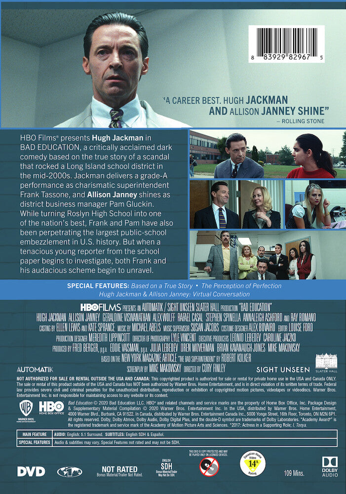 bad education - Back Panel - DVD