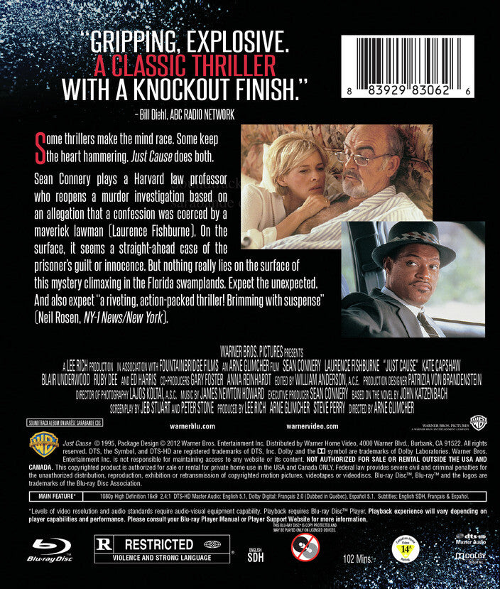 just cause - Back Panel - Blu-ray