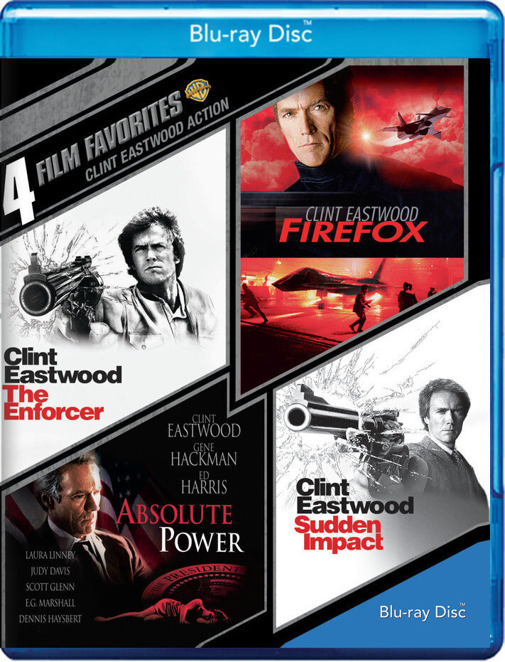 4 film favorites: clint eastwood action - Blu-ray