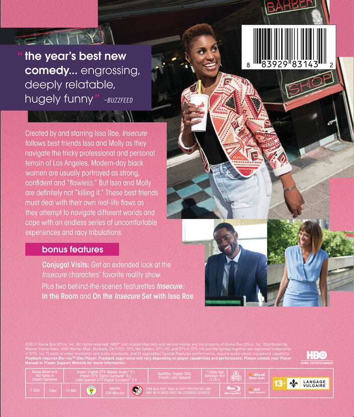 Insecure: Season 1 [Blu-ray] - Back Panel - 