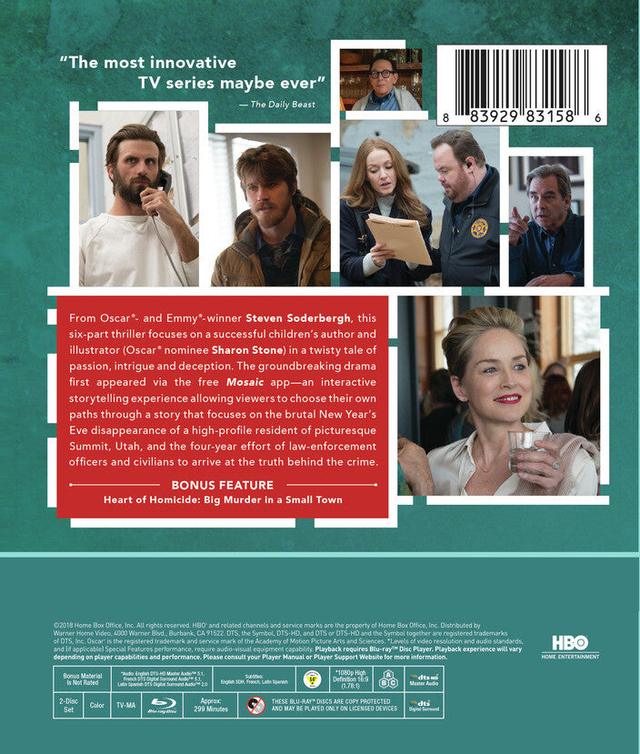 mosaic - Back Panel - Blu-ray