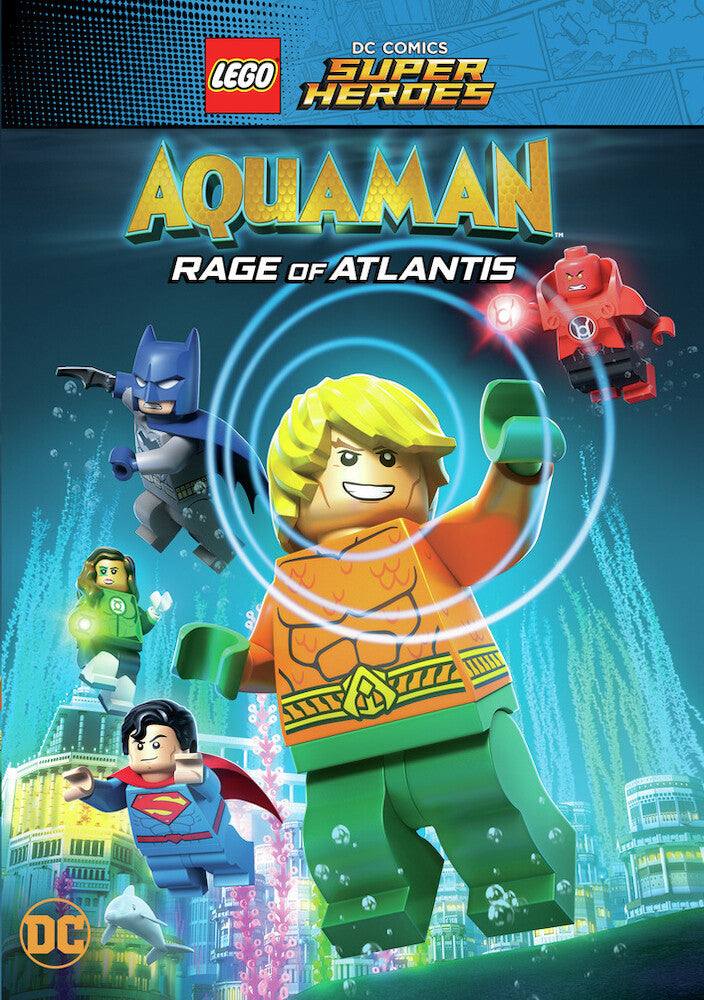 lego dc super heroes: aquaman: rage of atlantis - DVD