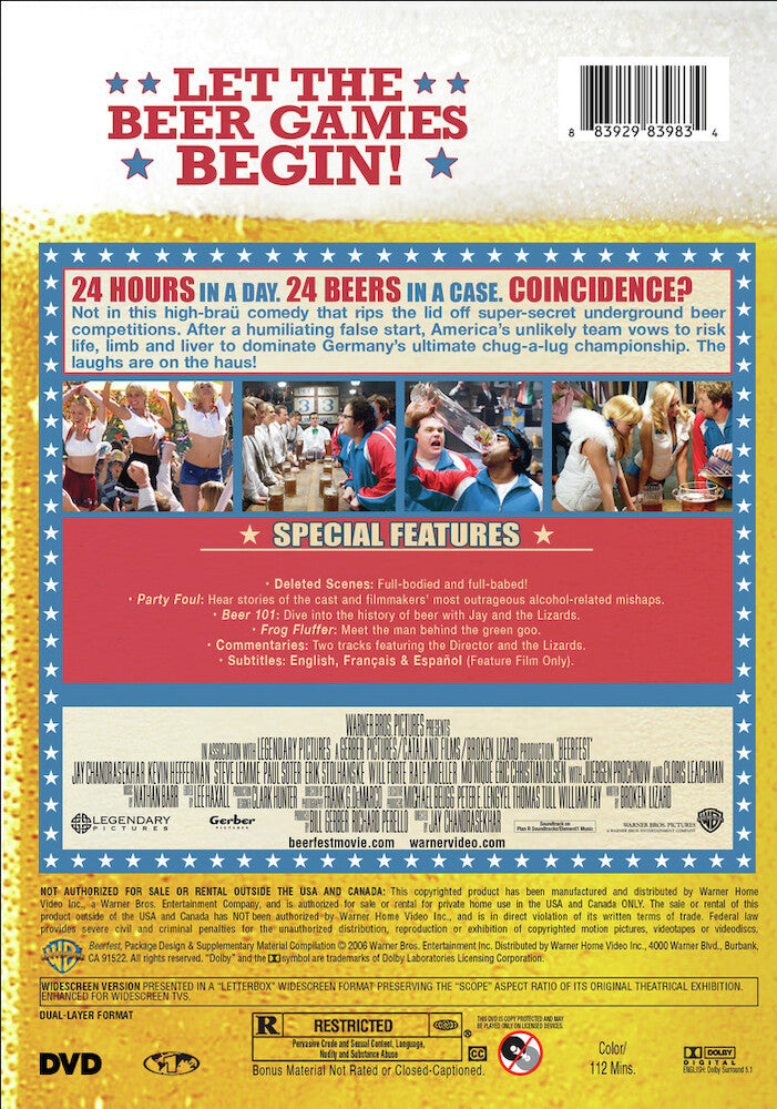 beerfest - Back Panel - DVD