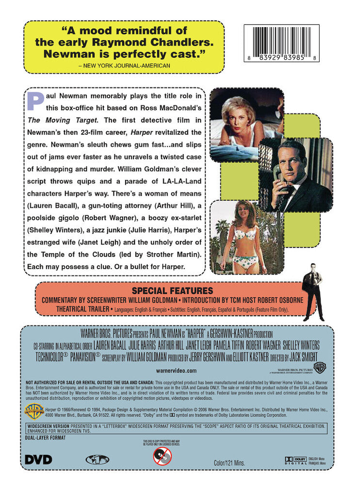 harper - Back Panel - DVD