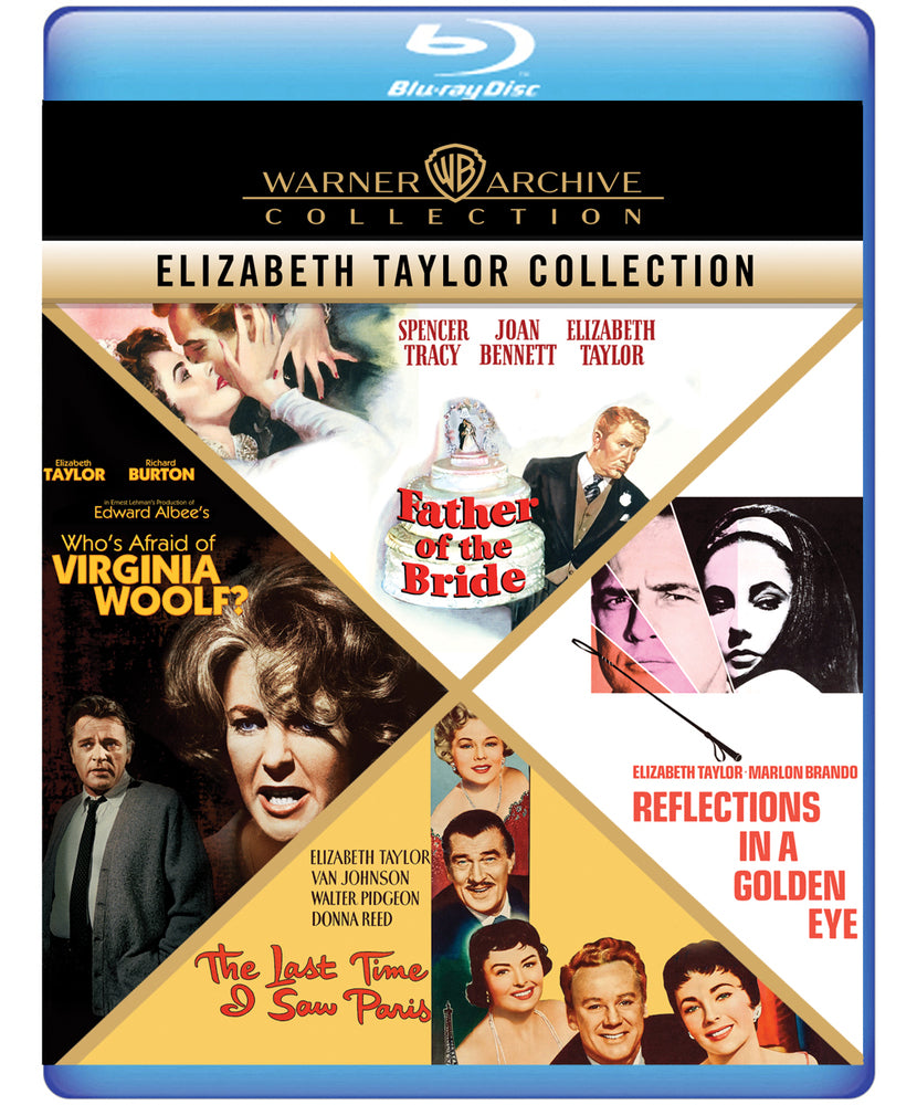 Elizabeth Taylor-4 Film Collection - 