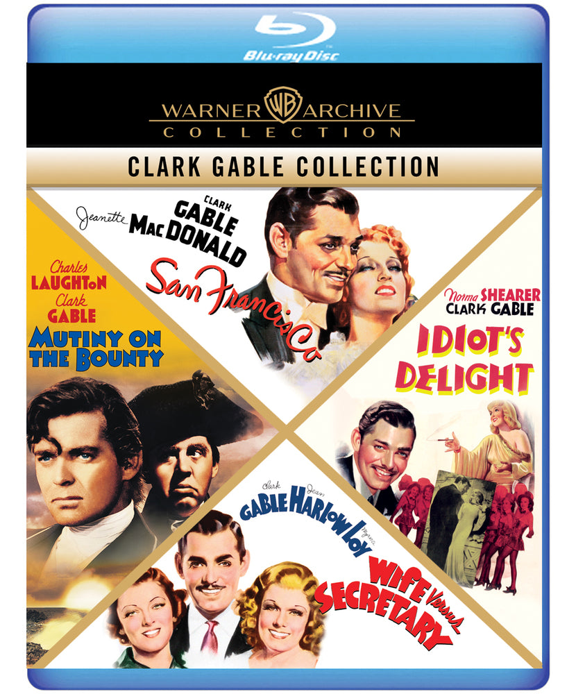 Clark Gable-4 Film Collection - 