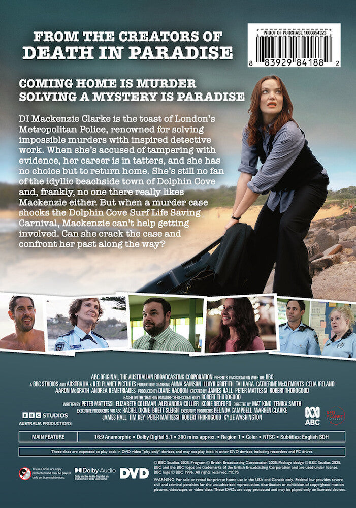 return to paradise: season one - Back Panel - DVD