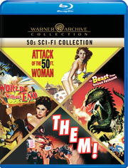 50s sci-fi - 4 film collection - Blu-ray