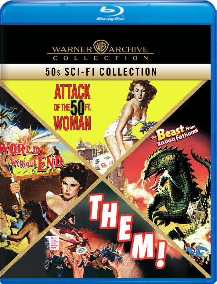 50s sci-fi - 4 film collection - Blu-ray