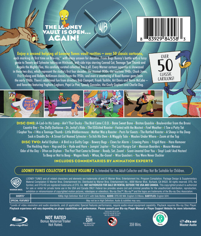 Looney Tunes Collector's Vault Vol. 2 Blu-ray | Animation | Movie Zyng Looney Tunes Collector's Vault Vol. 2 Blu-ray | Animation | Movie Zyng