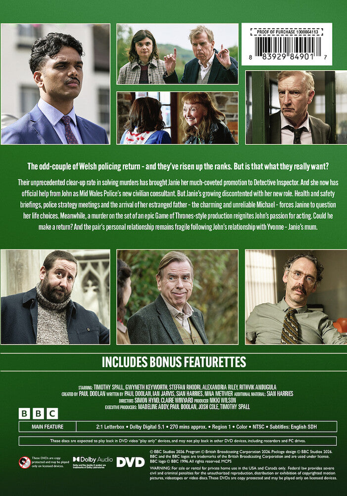 Death Valley: Season Two - Back Panel - 