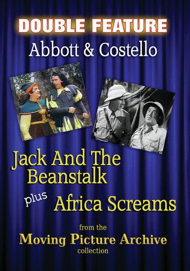 Abbott & Costello Double Feature - Jack and The Beanstalk & Africa Screams - 