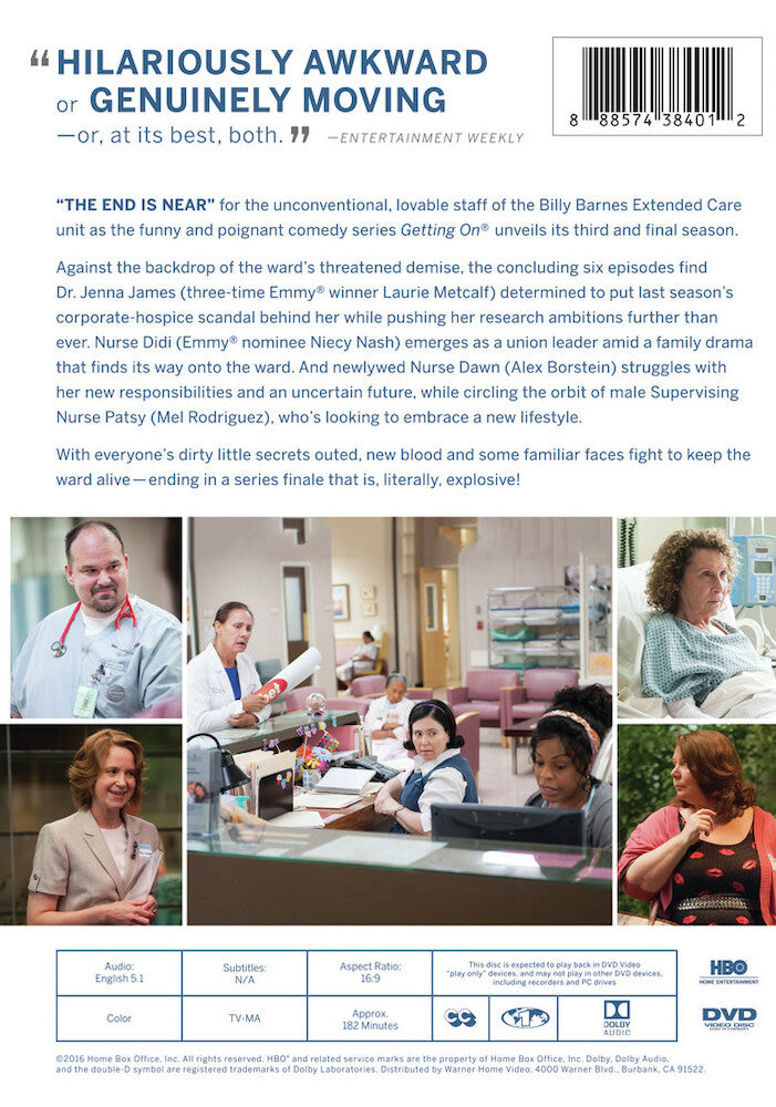 getting on: the complete third season - Back Panel - DVD