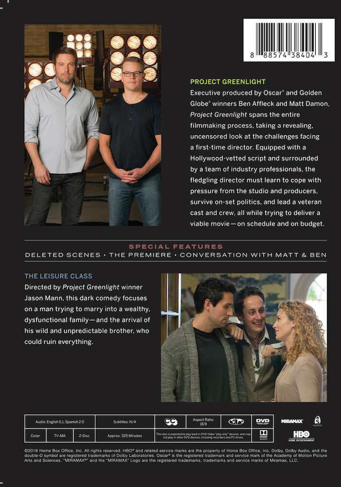 project greenlight: s4 / the leisure class - Back Panel - DVD