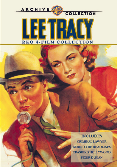 Lee Tracy RKO 4 Film Collection - 