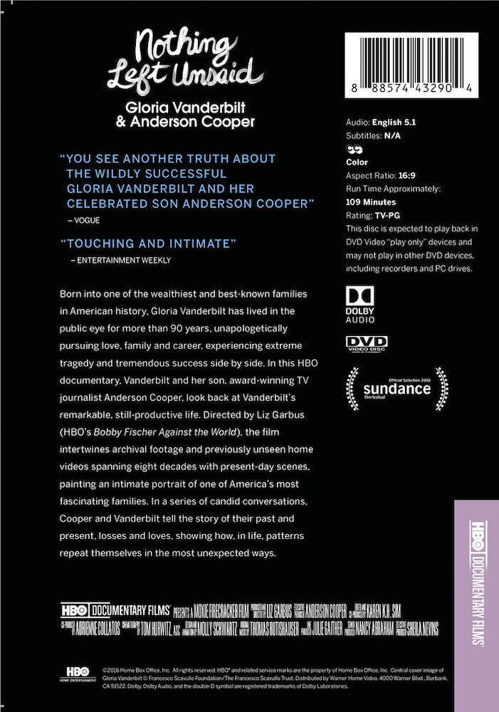Everything is Copy -- Nora Ephron: Scripted & Unscripted - Back Panel - 