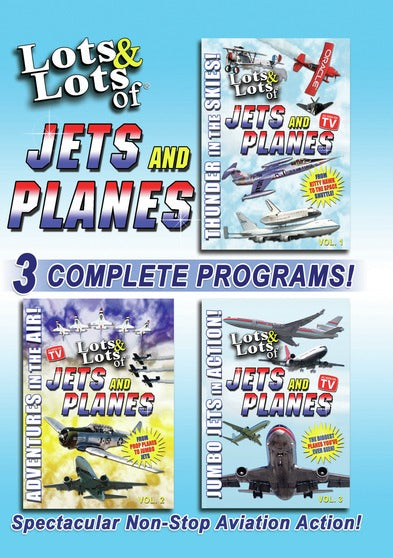 Lots & Lots of Jets and Planes 3 Disc Set - 