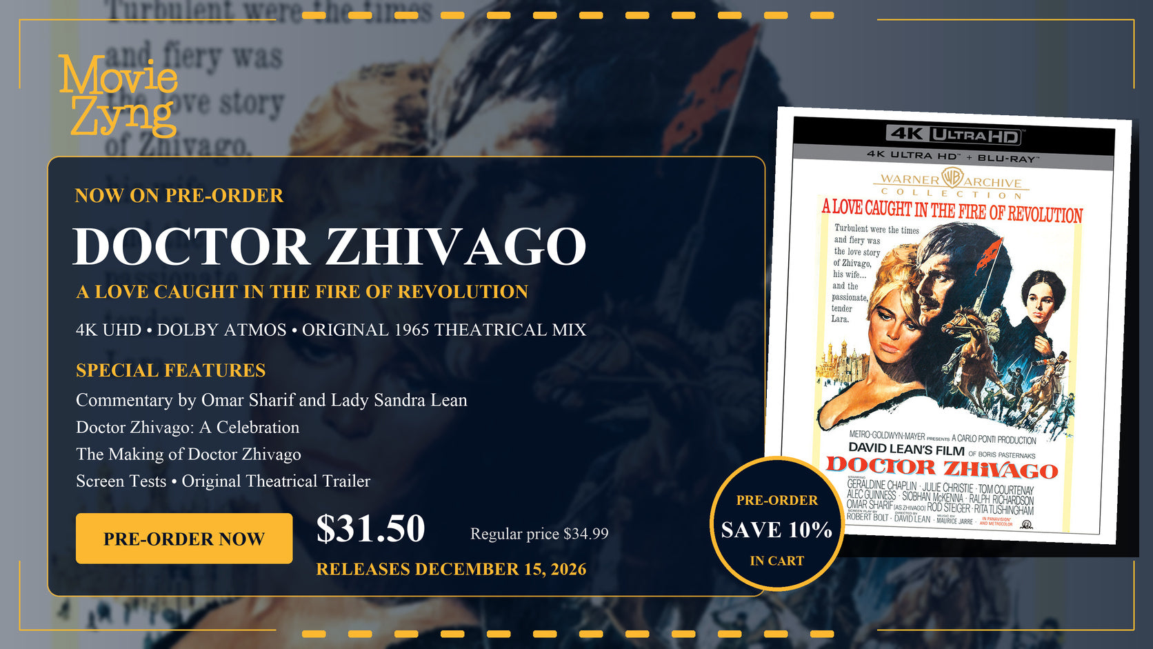 DVDs, Blu-rays & 4K UHD Movies | Movie Zyng