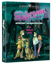 Scooby-Doo! Mystery Incorporated: The Complete Series Blu-ray limited-edition O-card sleeve with Mystery Inc. in Crystal Cove